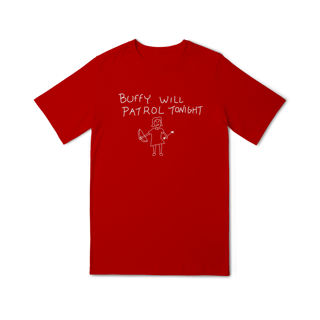Nome do produto[Baby Tee] BUFFY WILL PATROL TONIGHT