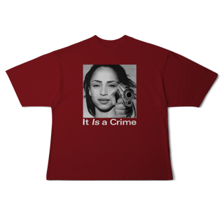 Nome do produto [Oversized] SADE / IT IS A CRIME
