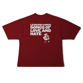 Nome do produto [Oversized] LEONARD COHEN