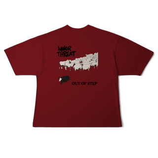 Nome do produto [Oversized] MINOR THREAT / OUT OF STEP