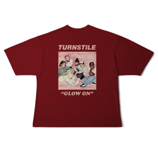 Nome do produto[Oversized] TURNSTILE / GLOW ON
