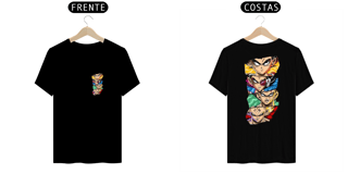 Nome do produto Camiseta Dragon Ball Personagens