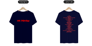Nome do produto Camiseta One Direction
