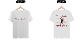 Nome do produto Camiseta Taylor Swift Reputation