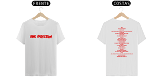 Nome do produto Camiseta One Direction