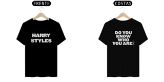 Nome do produto Camiseta Harry Styles