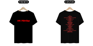 Nome do produto Camiseta One Direction