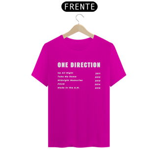 Nome do produto Camiseta One Direction