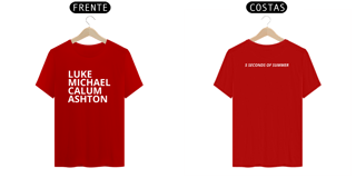 Nome do produto Camiseta 5 Seconds of Summer