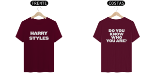 Nome do produto Camiseta Harry Styles