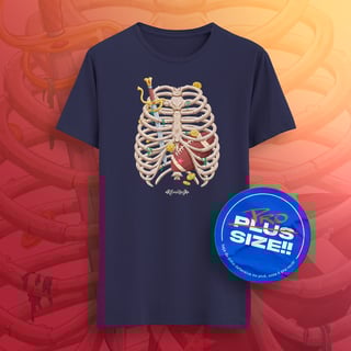 Nome do produto Tampa Bay -  Pirate rib cage (Plus size)