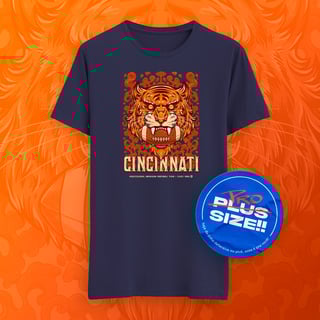 Nome do produto Cincinnati - Tigre de bengala (Plus size)