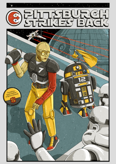 Nome do produto Pittsburgh - Strikes Back (poster)