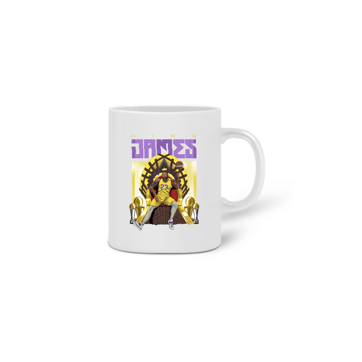 Nome do produto: Los Angeles - Rei James (caneca)