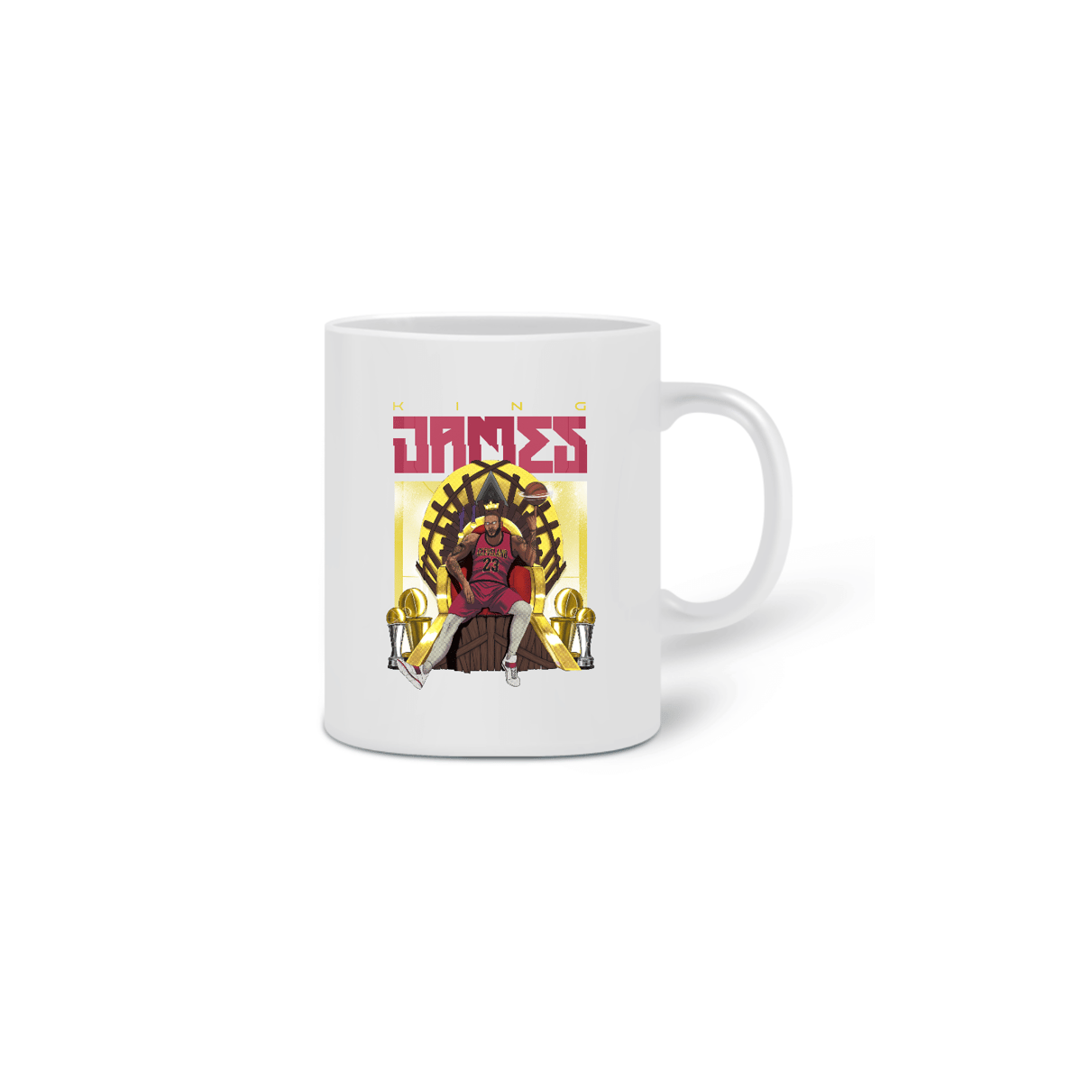 Nome do produto: Cleveland - Rei James (caneca)