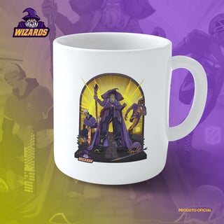 Brasília Wizards - The team (caneca)