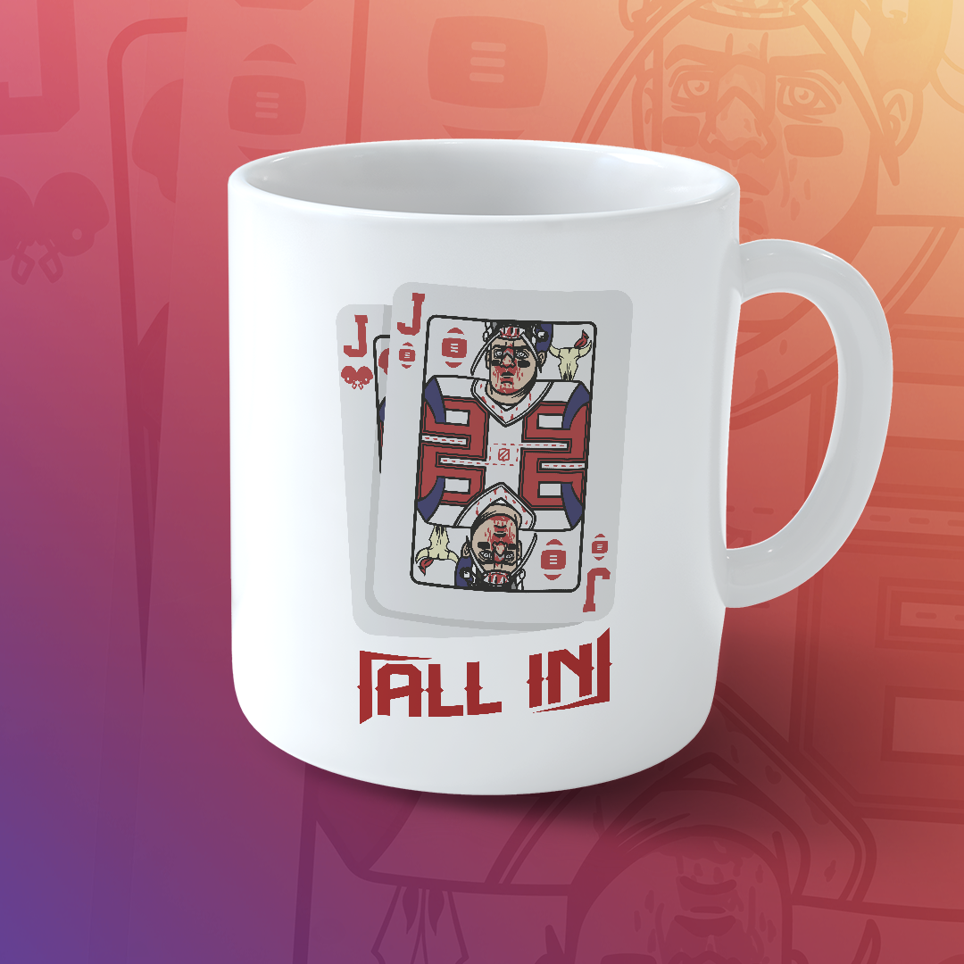 Nome do produto: JJ - Poker All In (caneca)