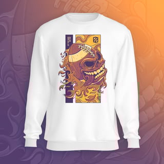 Nome do produto Set the game on fire (moletom)