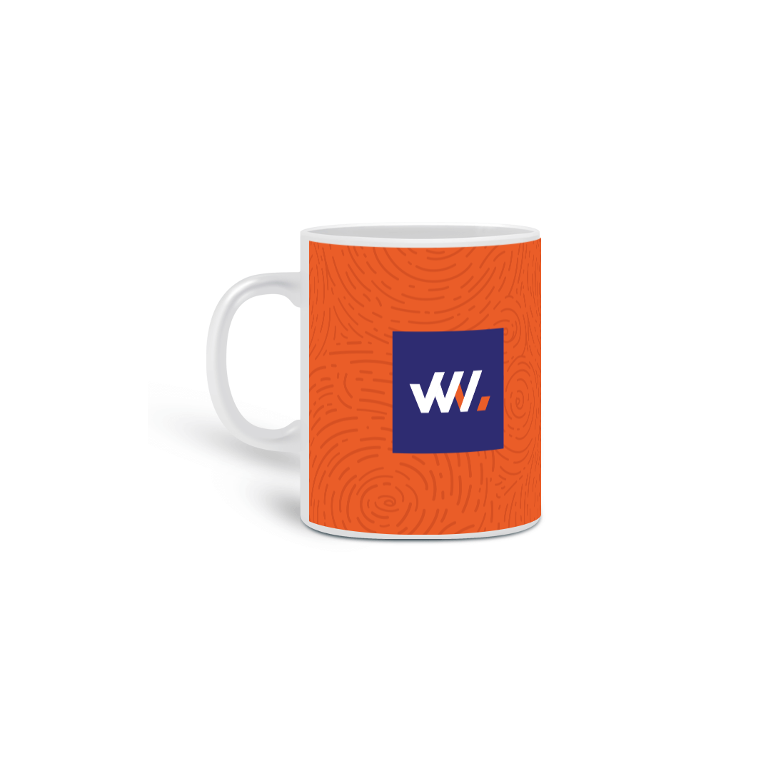 Caneca Wesley Vaz - Laranja