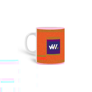Nome do produto Caneca Wesley Vaz - Laranja