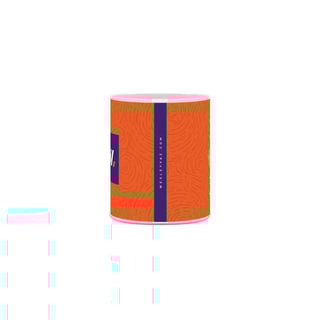 Nome do produto Caneca Wesley Vaz - Laranja
