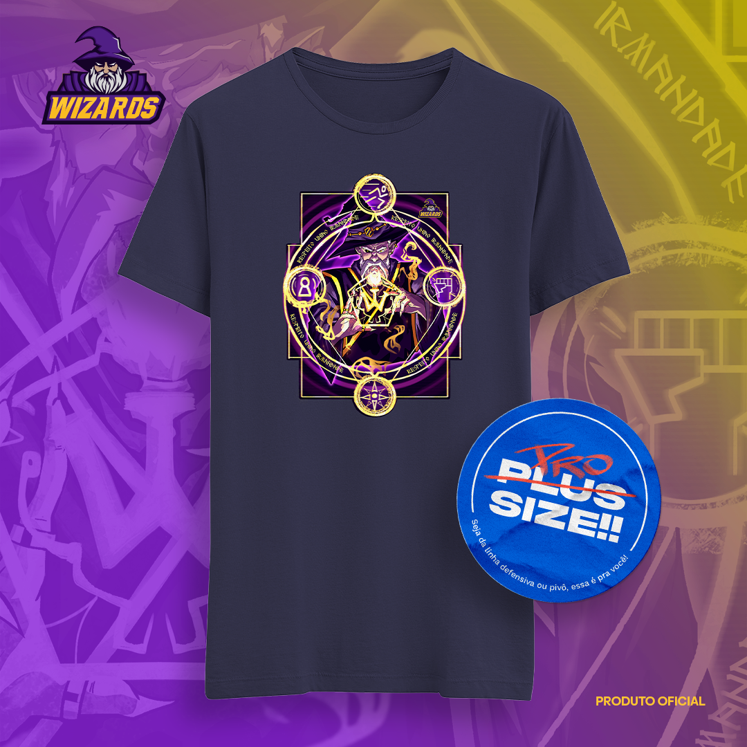 Nome do produto: Brasília Wizards -  Trick plays (Plus size)