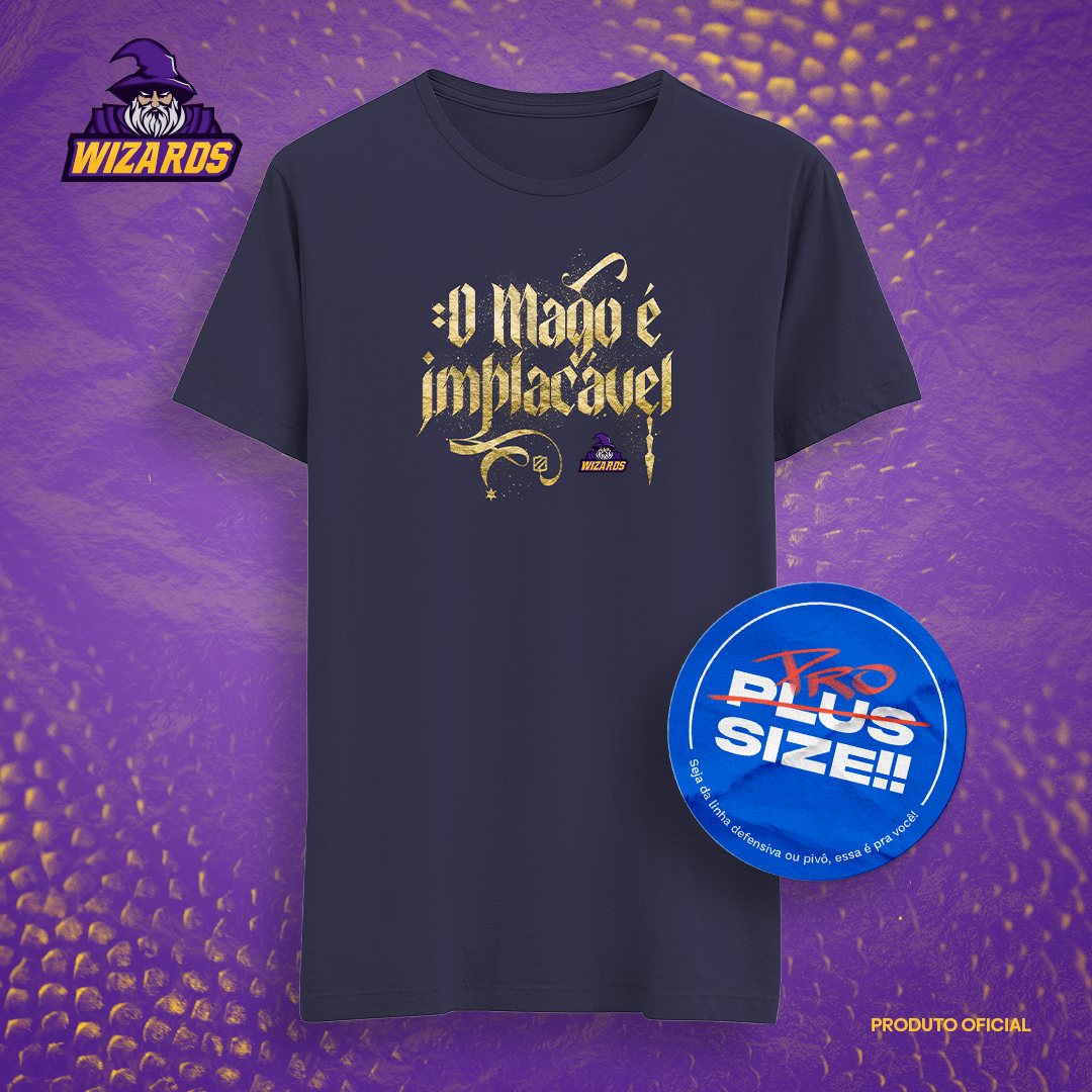 Nome do produto: Brasília Wizards - Implacável (Plus size)