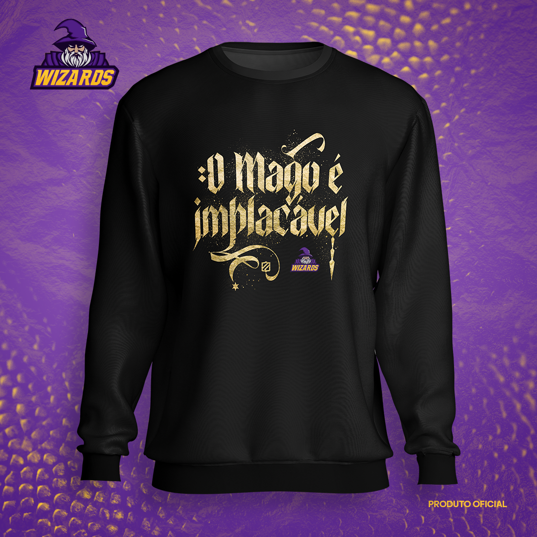 Nome do produto: Brasília Wizards - Implacável (moletom)