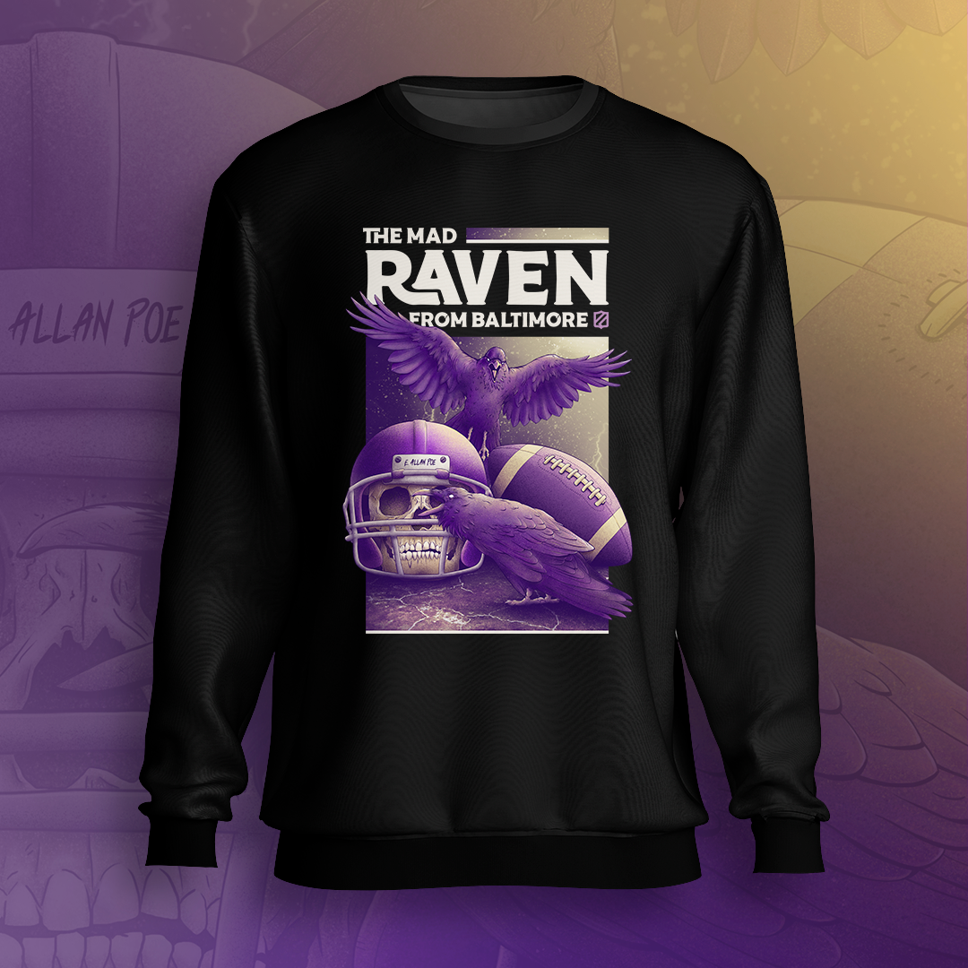 Nome do produto: Baltimore - O Corvo (moletom)