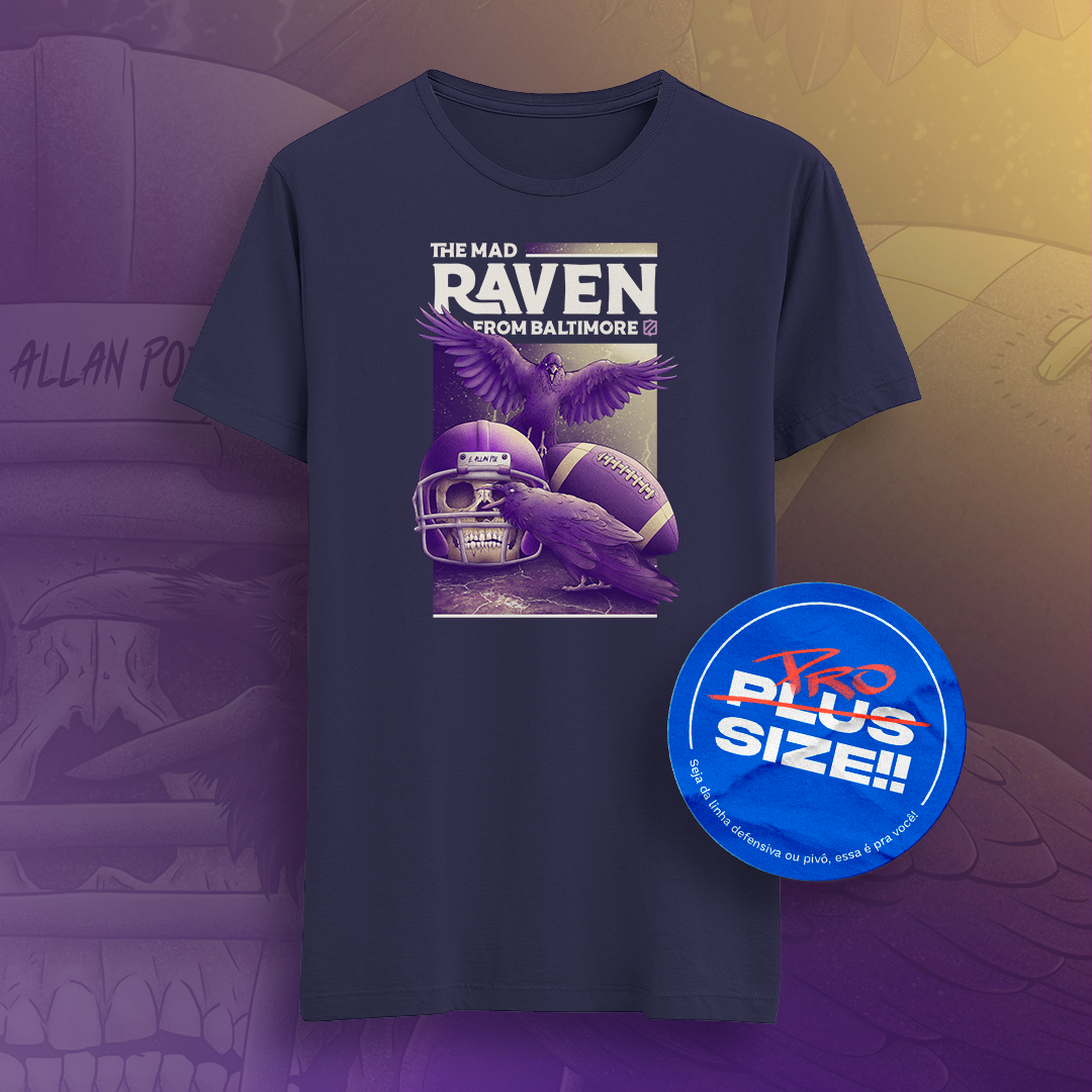 Nome do produto: Baltimore - O Corvo (Plus size)