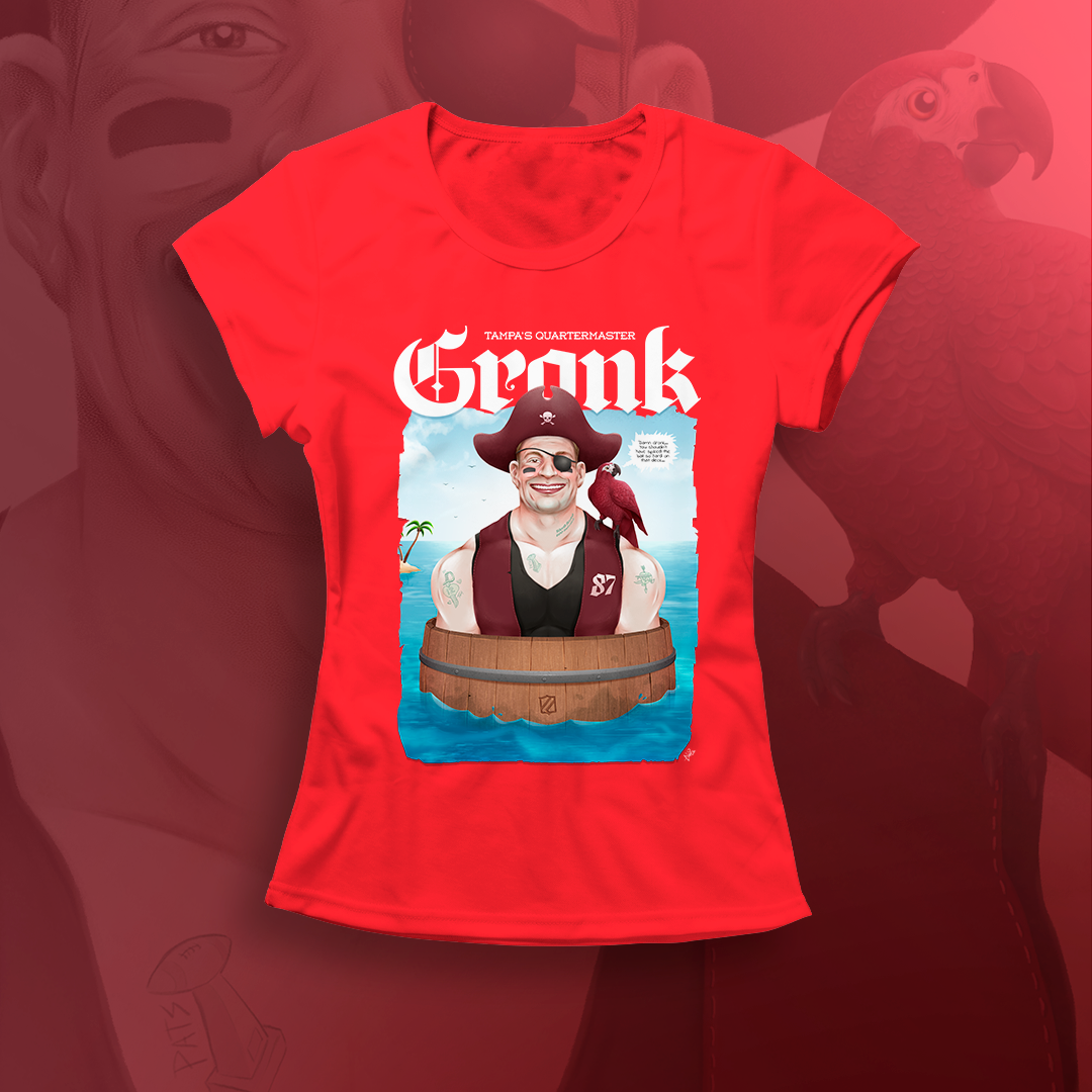 Nome do produto: Tampa Bay - Pirate Gronk (baby long)