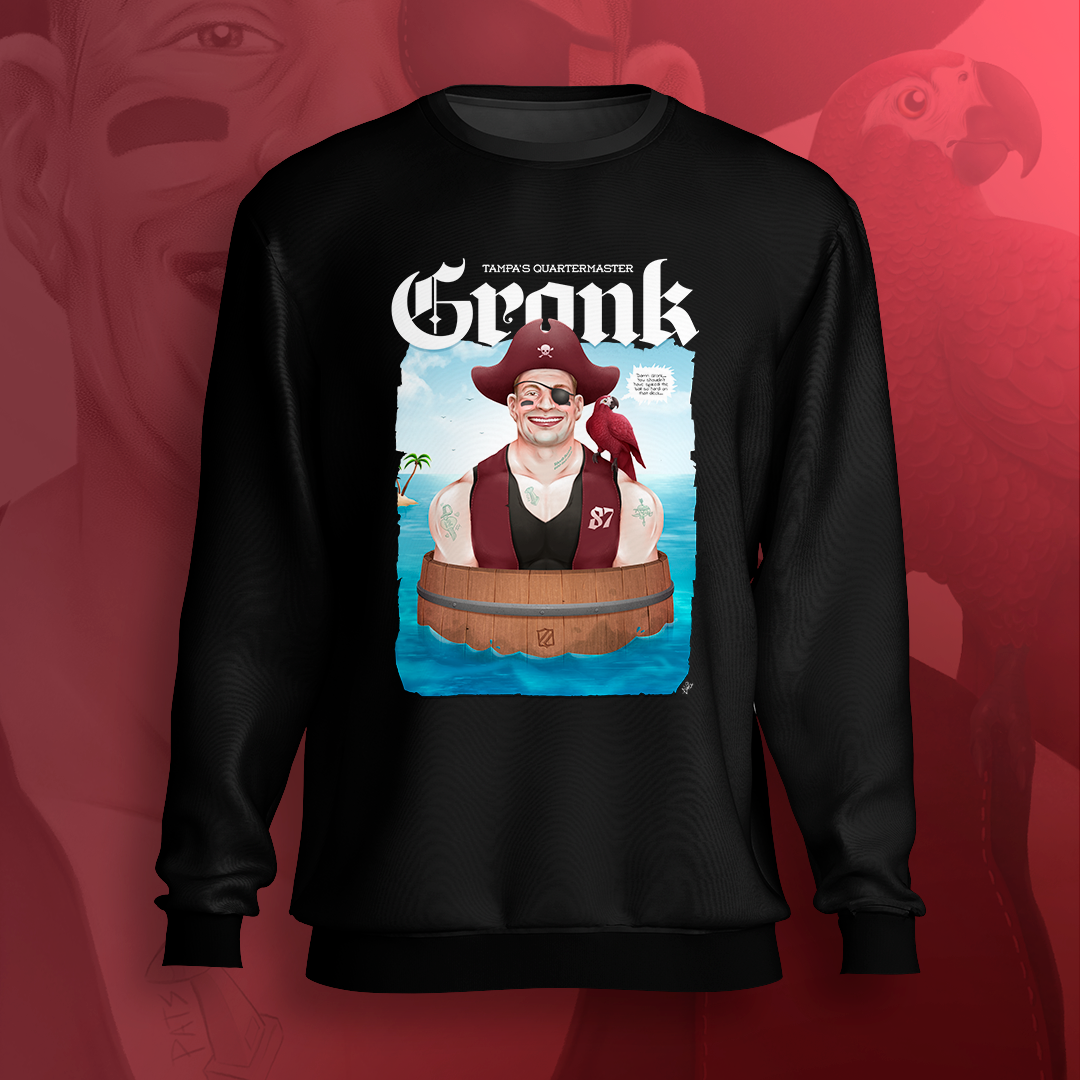 Nome do produto: Tampa Bay - Pirate Gronk (moletom)