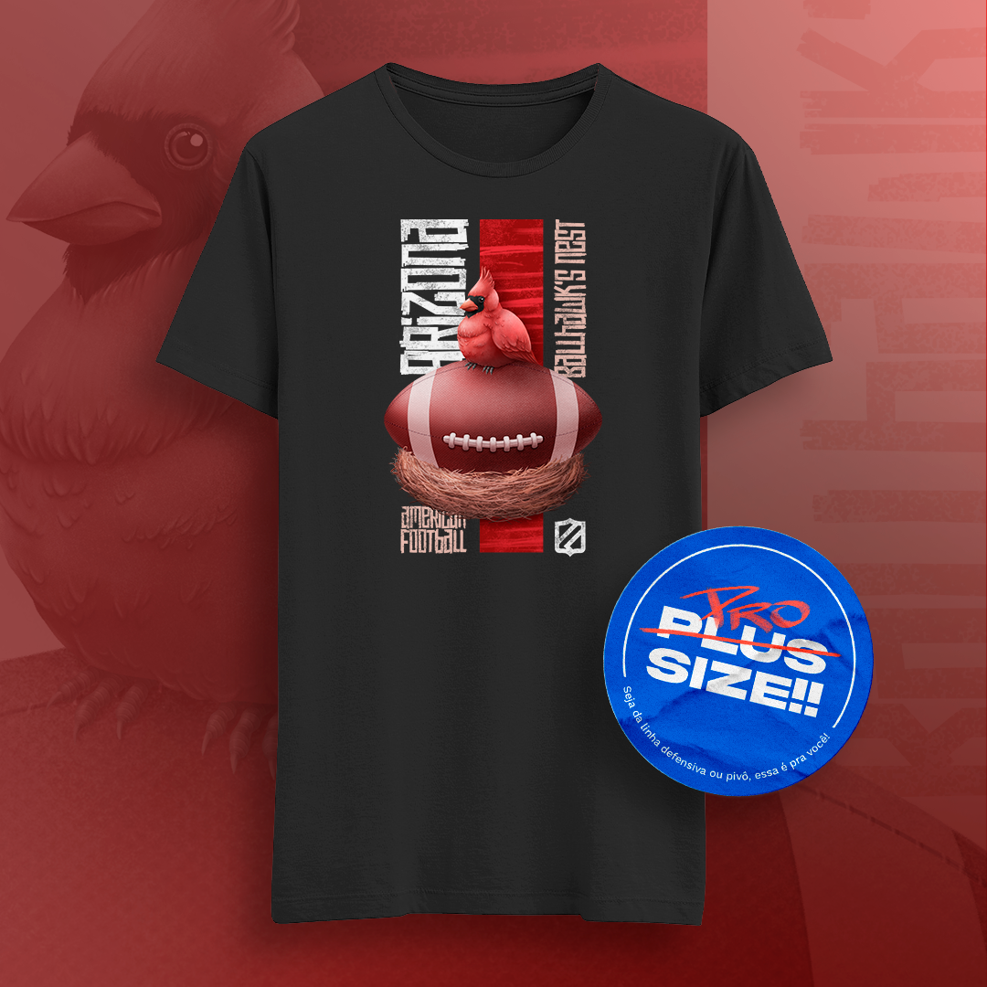 Nome do produto: Arizona - Football nest (Plus size)