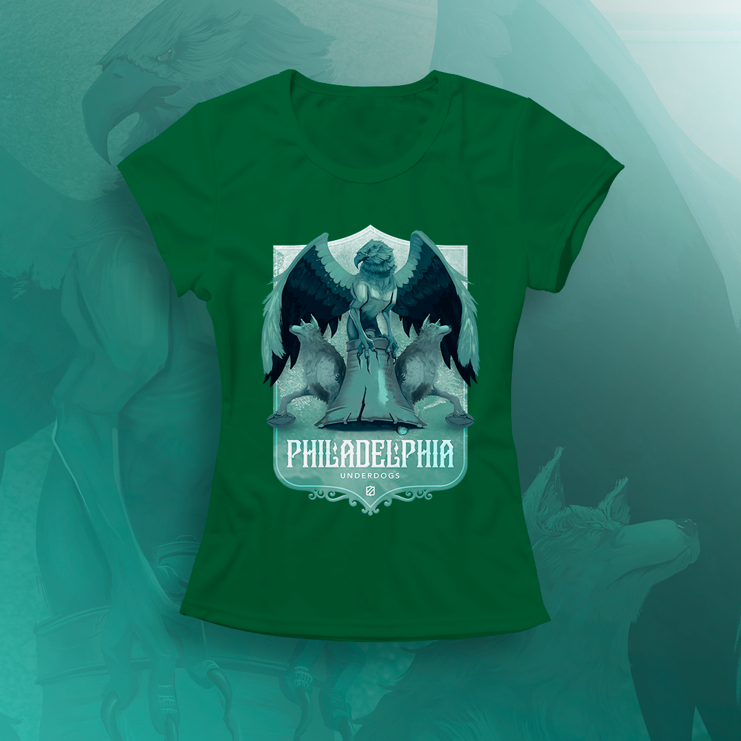 Nome do produto: Philadelphia - Underdogs (baby long)