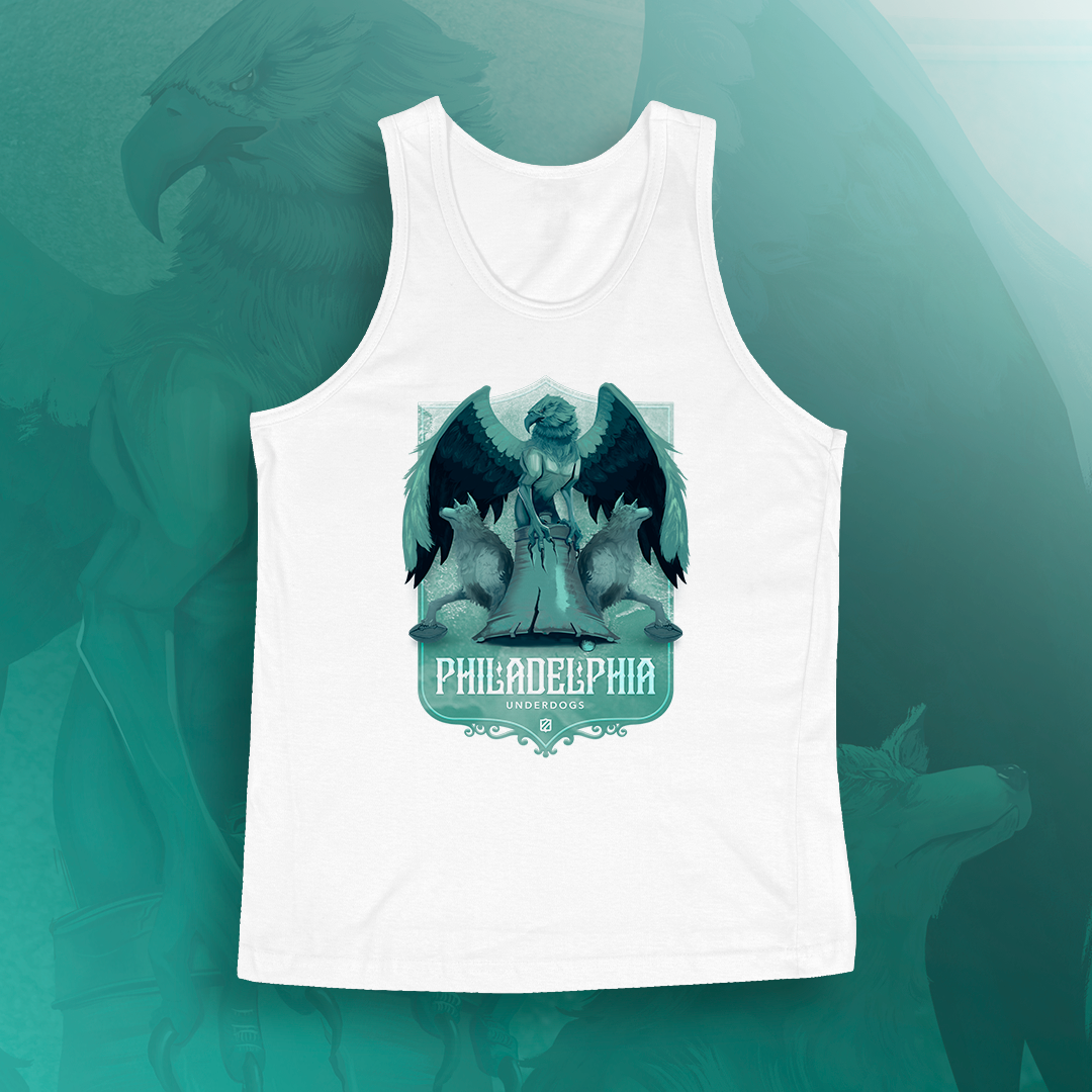 Nome do produto: Philadelphia - Underdogs (regata)