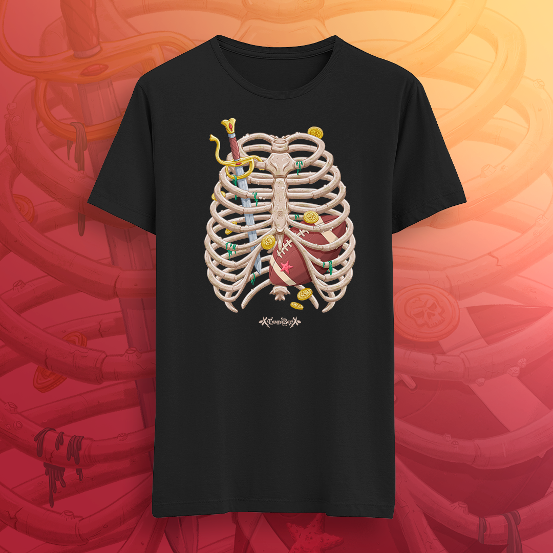 Nome do produto: Tampa Bay -  Pirate rib cage