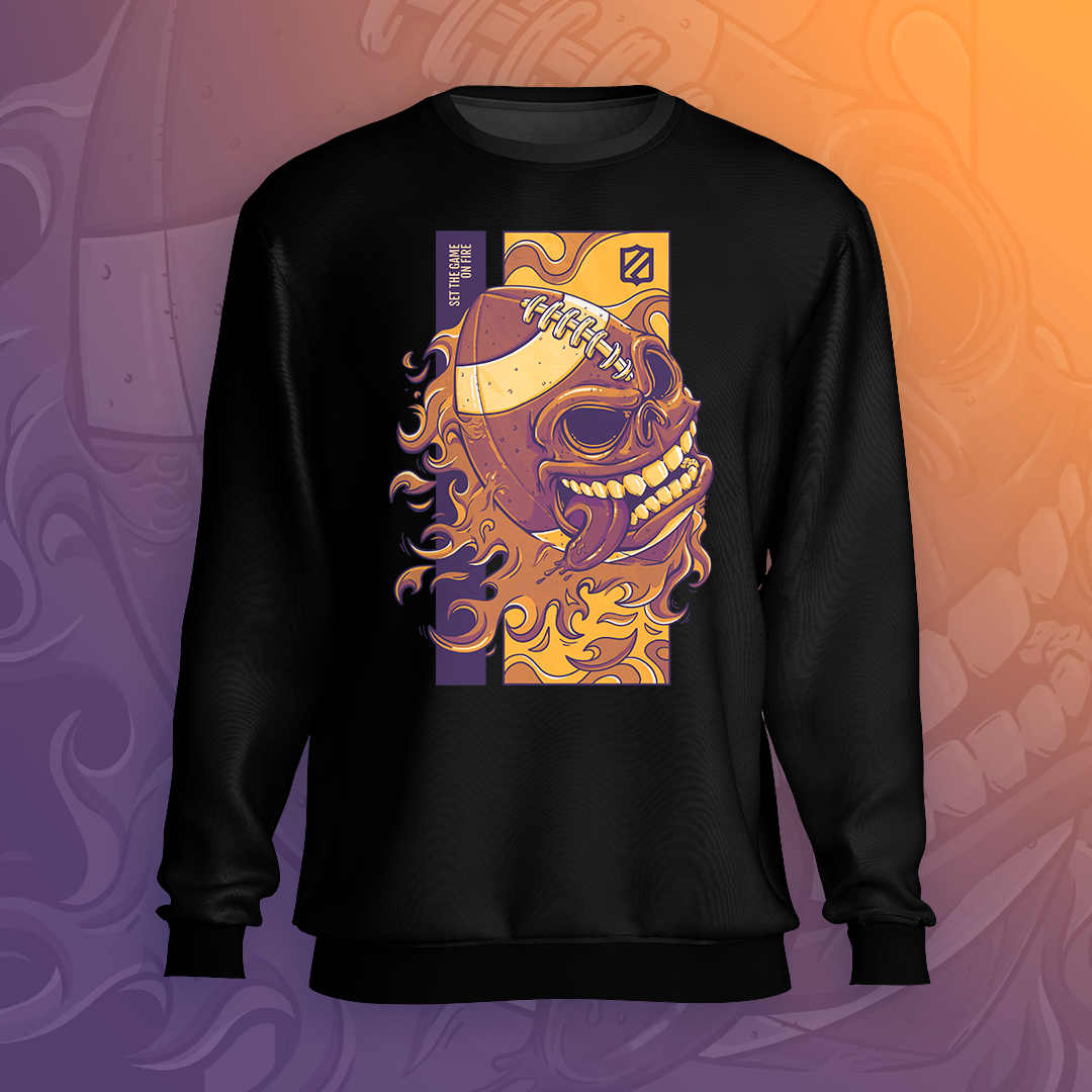 Nome do produto: Set the game on fire (moletom)