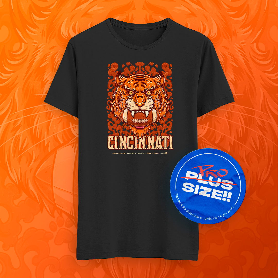 Cincinnati - Tigre de bengala (Plus size)