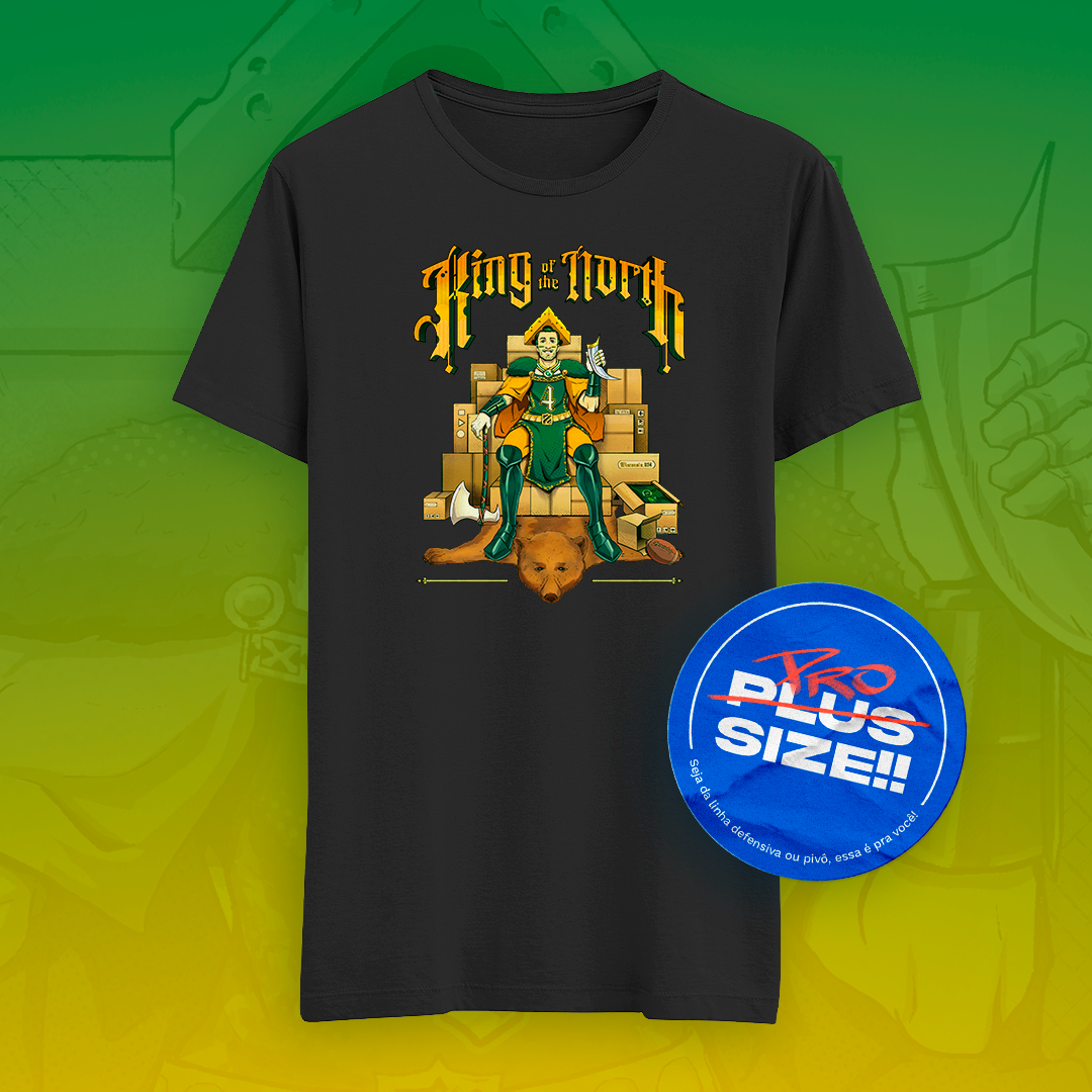 Nome do produto: Green Bay - King of the north (Plus size)
