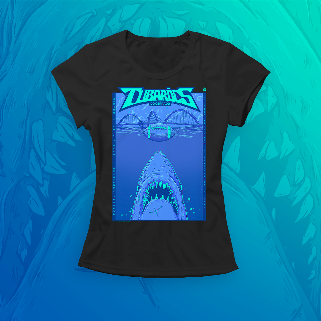 Nome do produto: Tubarões do Cerrado - Jaws (baby long)