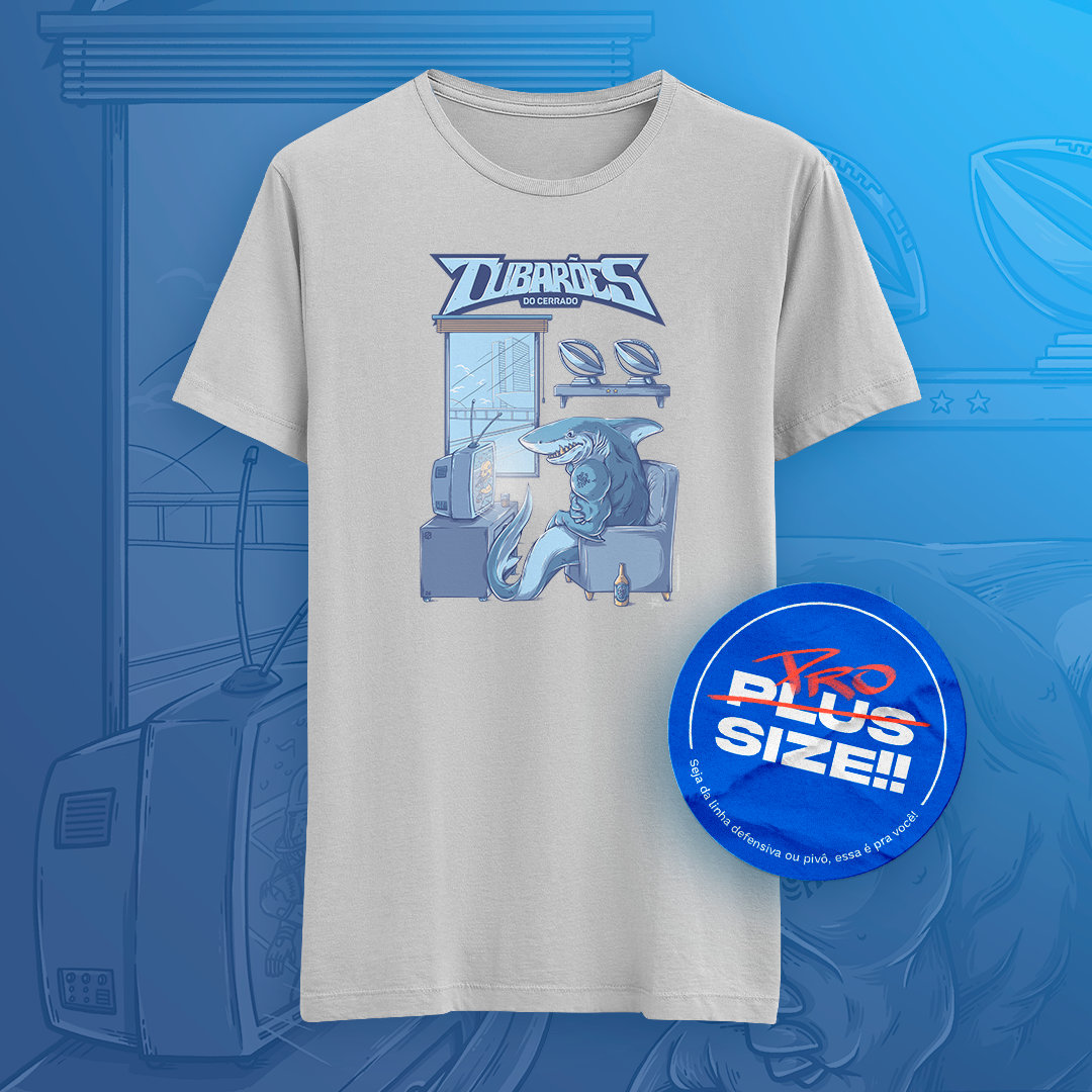 Nome do produto: Tubarões do Cerrado - Shark Champs (Plus size)