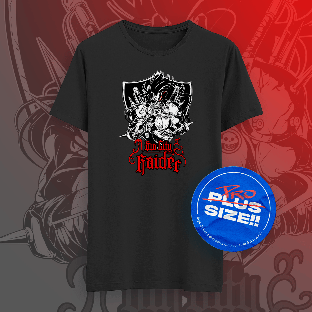 Nome do produto: Sin City - Raider (Plus size)
