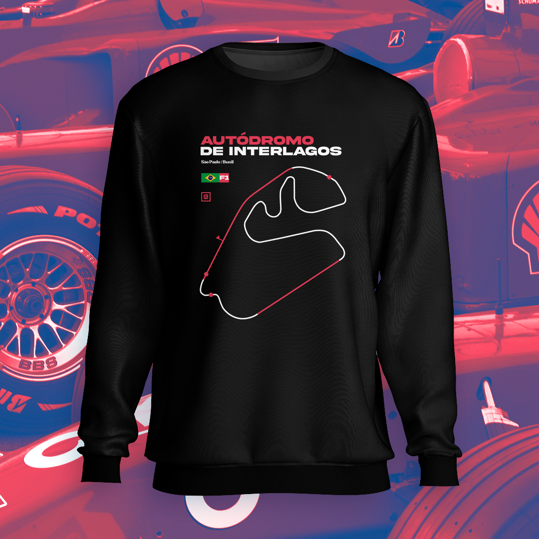 Nome do produto: Coleção Circuitos - Interlagos (moletom)