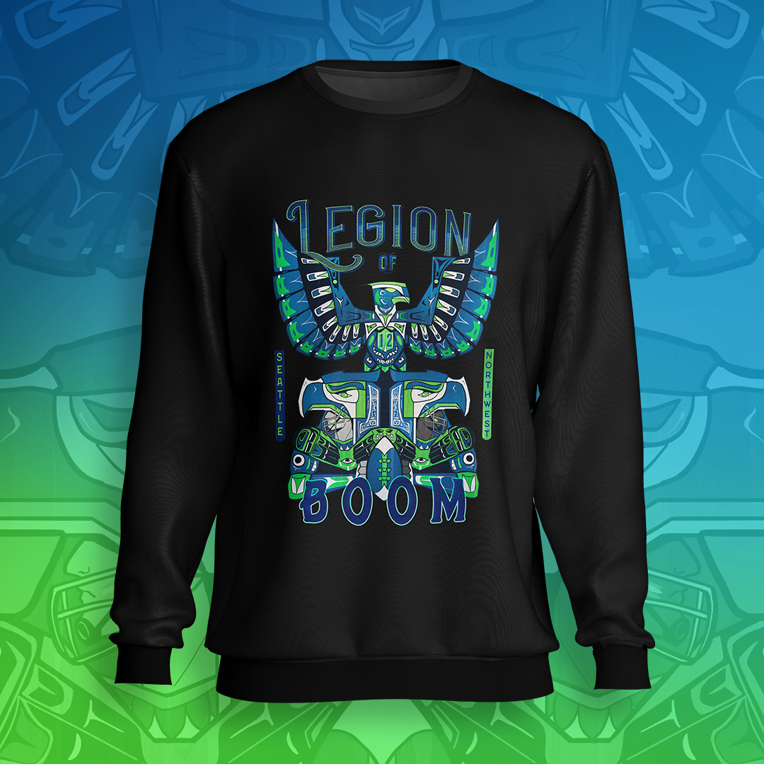 Nome do produto: Seattle - Totem Legion of Boom (moletom)