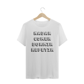 T-Shirt nadar, comer, dormir e repetir