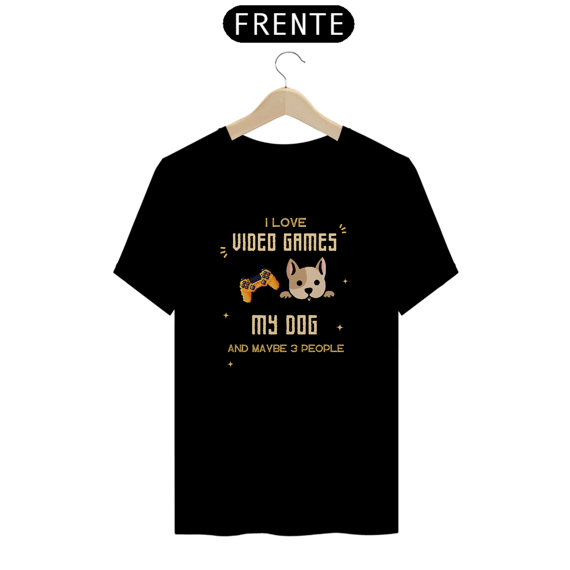 Camiseta games and dog