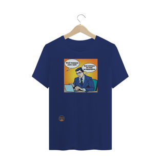 Nome do produtoCamiseta Trabalha com o quê?