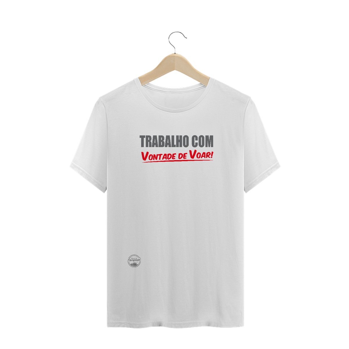 Nome do produto: Camiseta Trabalho com