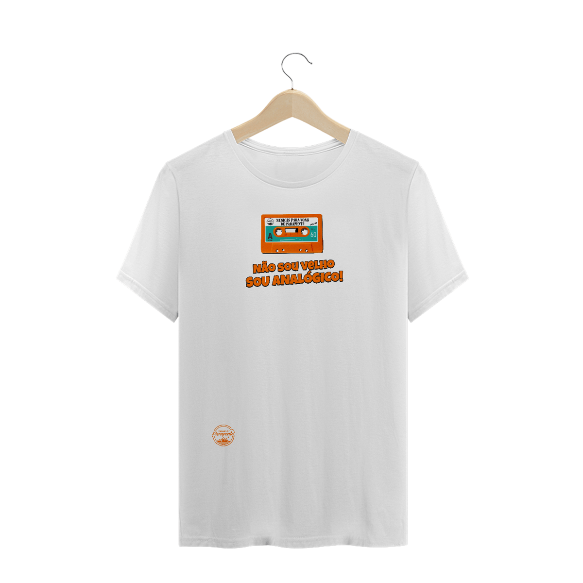 Nome do produto: Camiseta Sou analógico
