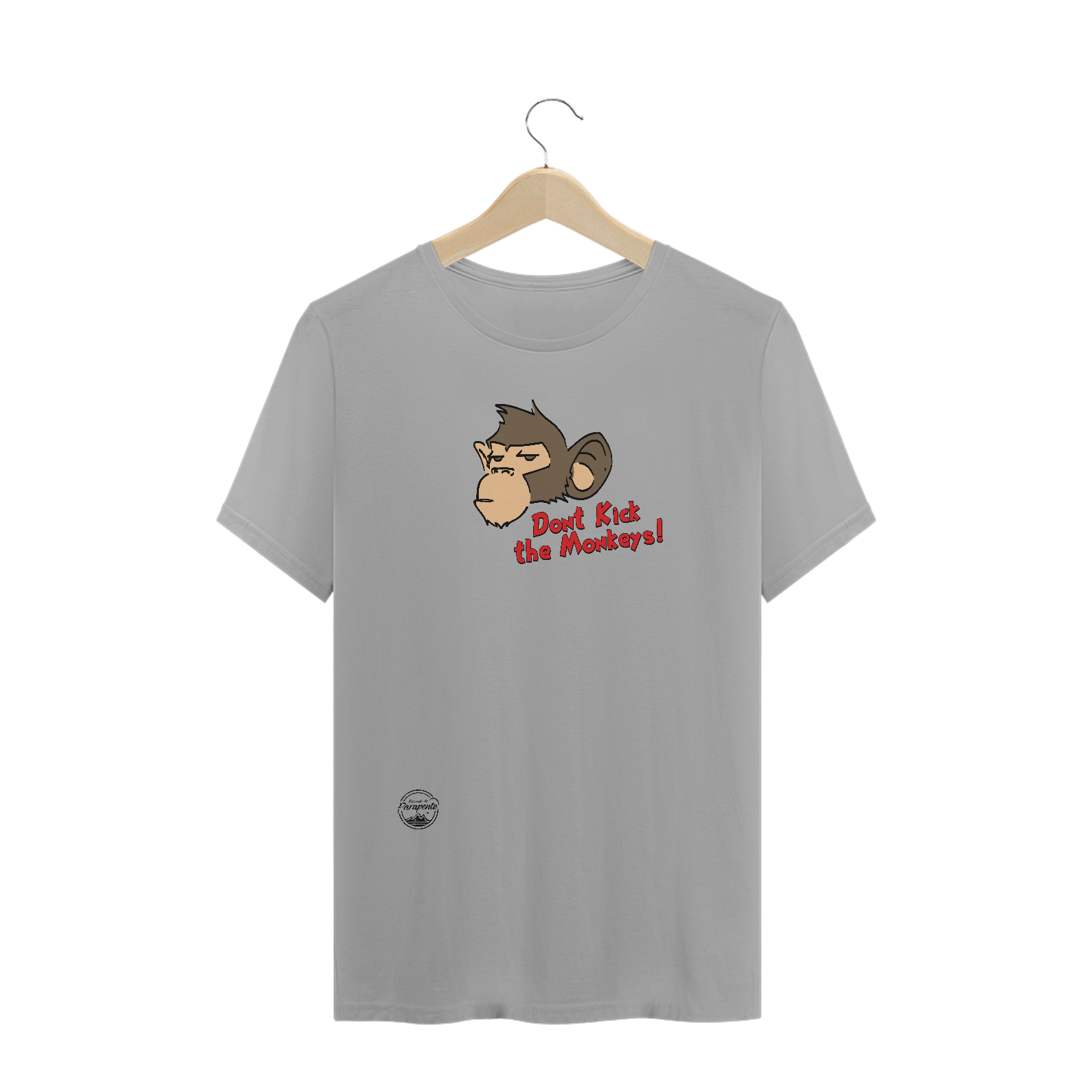 Camiseta Não Chute os Macacos